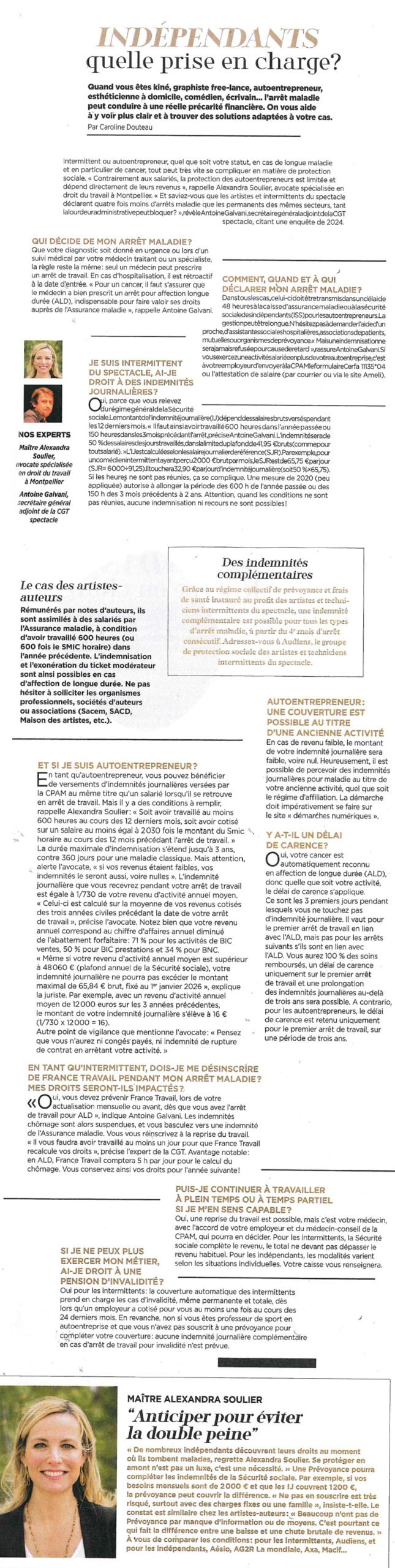 Article Vaincre Octobre 2026